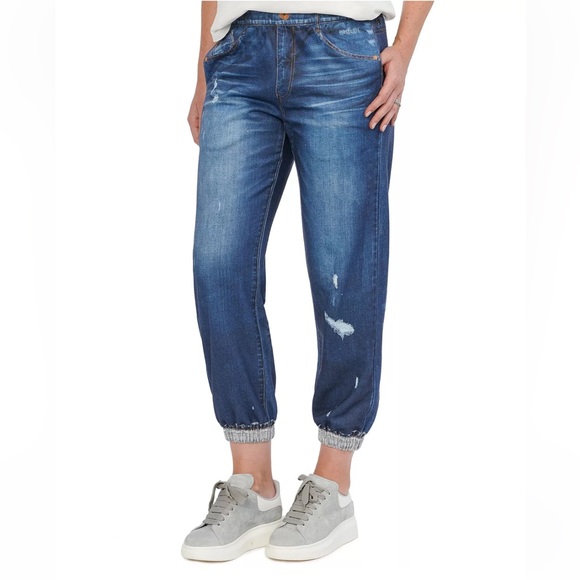 Democracy Pants - Democracy Skyrise Sublimated Jogger Pants Women’s Sz L Ab Technology Pull On NWT